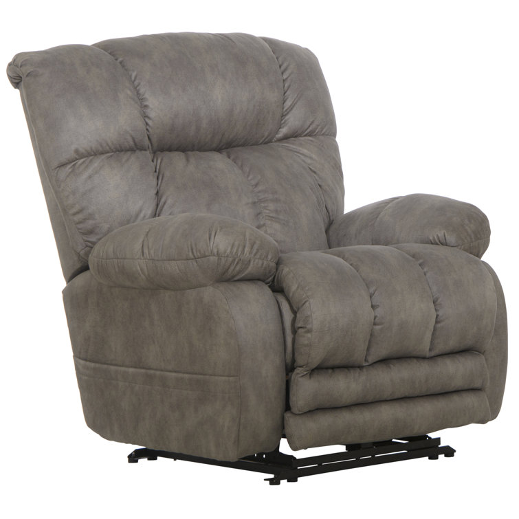 Catnapper Power Lay Flat Recliner with Extra Extension Foot Rest Wayfair